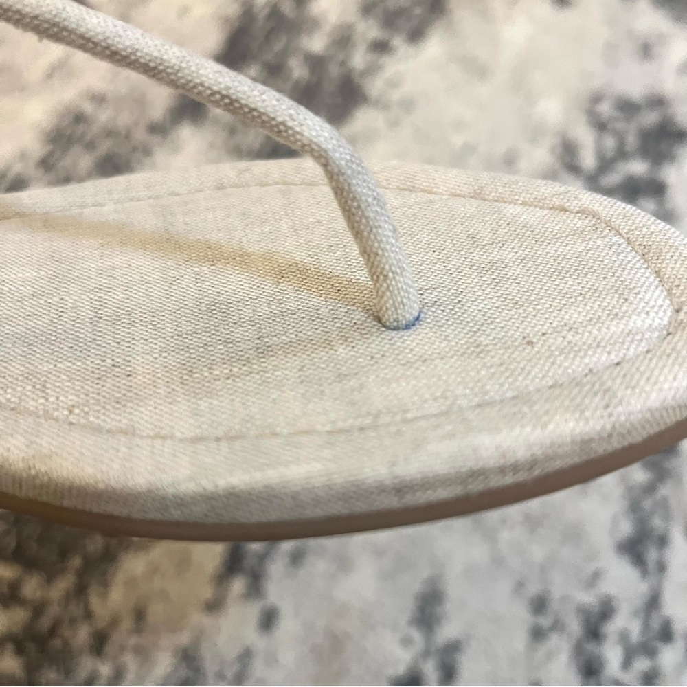 reformation thea linen sandals size 9 new May sale - Picture 6 of 8